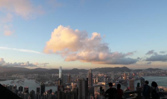 天文台：本港今日天氣炎熱 最高氣溫30 ℃