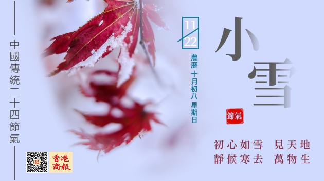 今日小雪 | 初心如雪見天地 靜候寒去萬物生