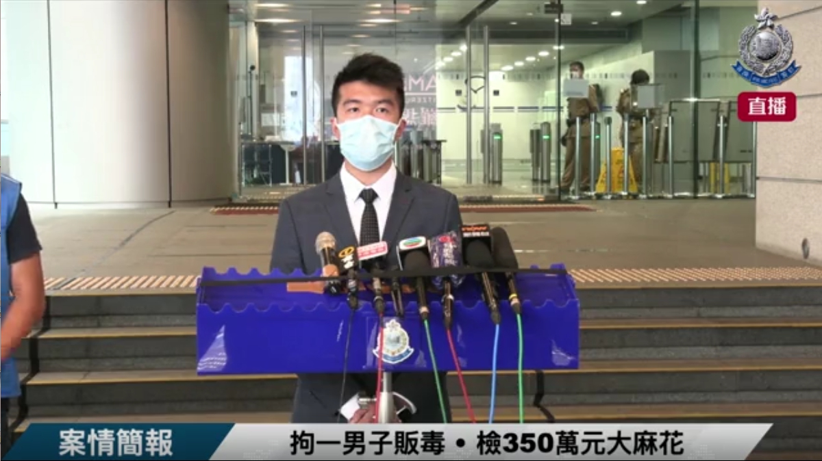 有片 | 警方檢獲約15公斤大麻花 並關注吸食大麻年輕化