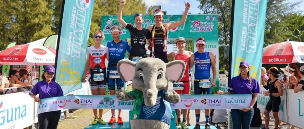 泰國普吉島舉辦「拉古娜」鐵人三項賽