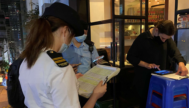 食環署加強巡查 籲市民持續遵守防疫規例