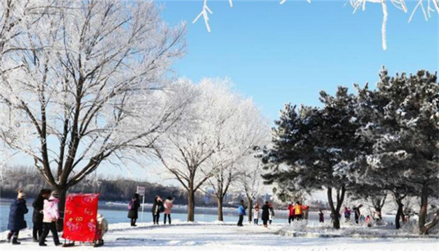 圖集丨中國「霧凇之都」現今冬首場霧凇