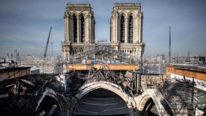 巴黎聖母院腳手架拆除工作完成
