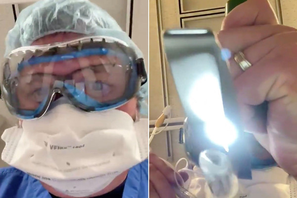 美醫生模擬新冠病患生前所見「最後畫面」