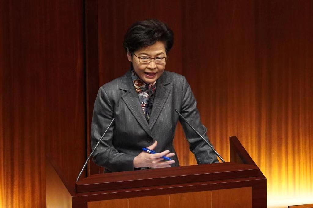 林鄭：盡快恢復每月一次到立法會「短問短答」質詢