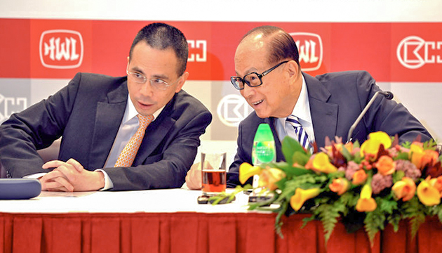 李嘉誠及李澤鉅再增持長實股份