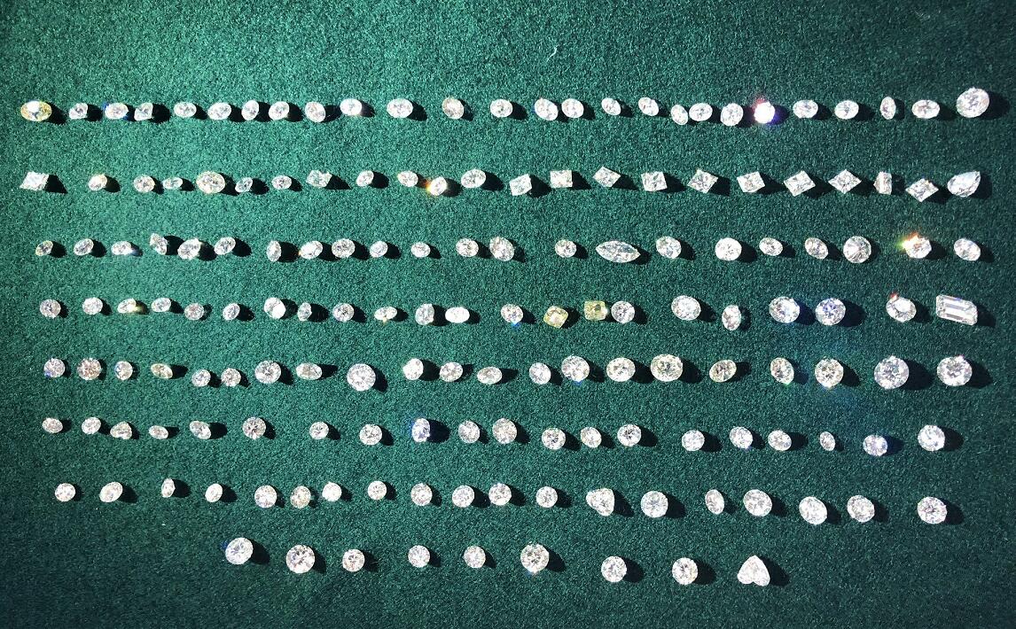 海關破3年來最大宗的走私鑽石案 檢獲鑽石162粒