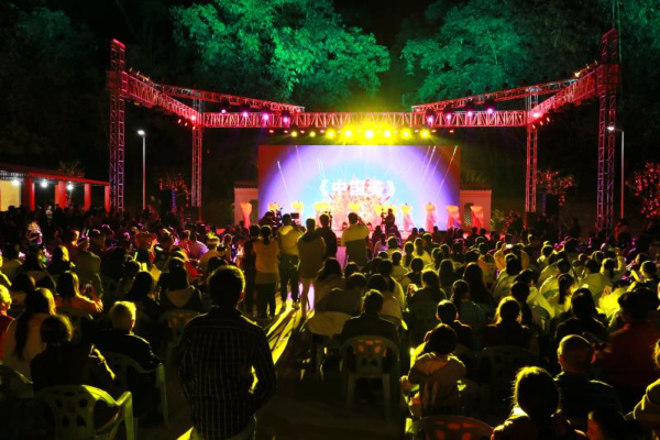 韶關曲江鄉民家門口享受文化大餐