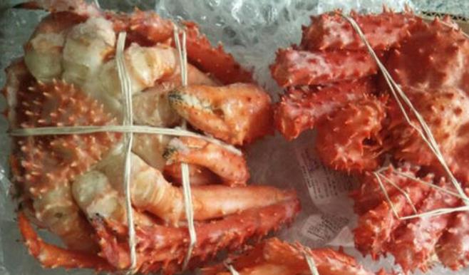 智利進口1批冷凍帝王蟹1個外包裝樣本中驗出陽性