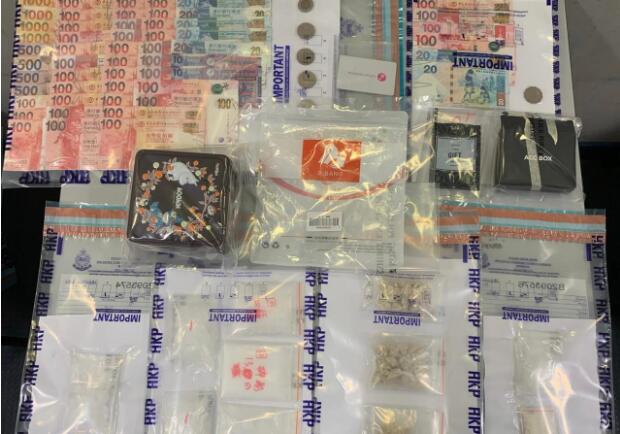 警方紅磡檢獲28萬元毒品  拘捕2人