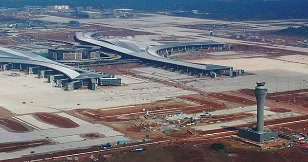 盲降測試結束！成都天府國際機場將進入試飛環節