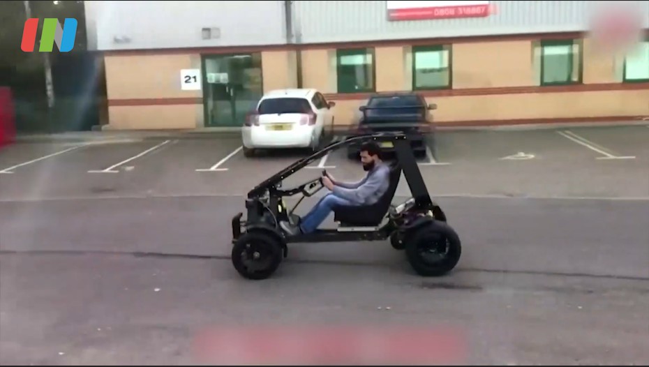 有片丨英國首款3D打印電動車面世