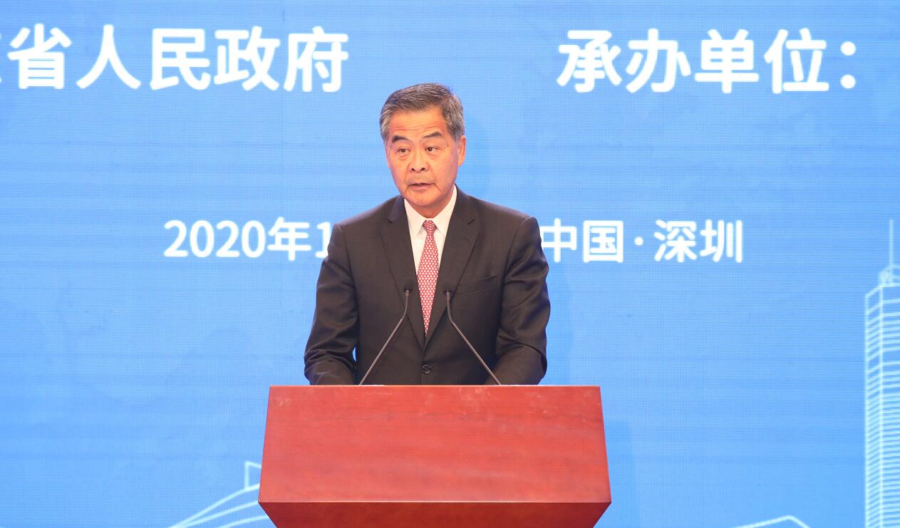 有片 |  梁振英：把握大灣區機遇 十年內香港會湧現新一代人才