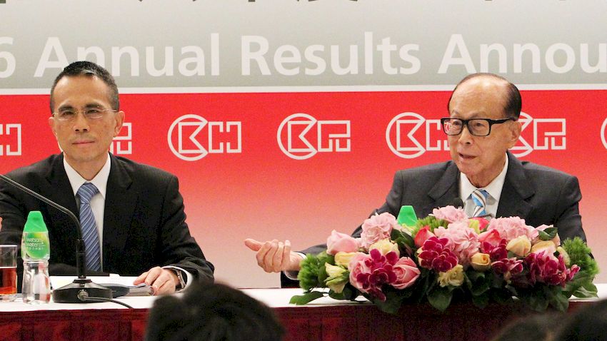 李嘉誠李澤鉅再增持長實78.75萬股