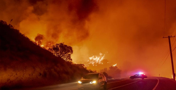 美國加州山火再起 今年山火比往年更加肆虐
