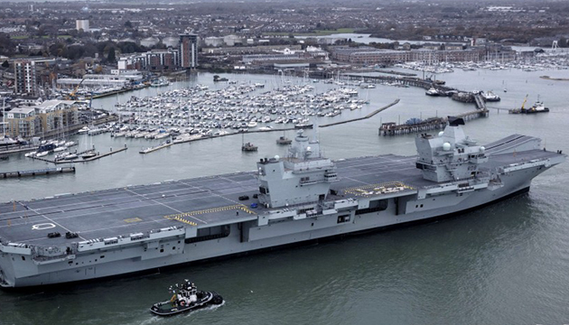 英國航母據報或長期部署西太平洋 日媒：針對中國