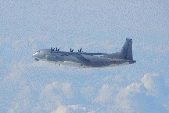 綠媒炒作：解放軍軍機今日進入台灣西南空域 「本月未中斷」