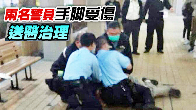 拒戴口罩兼襲警 秀茂坪一男子被捕