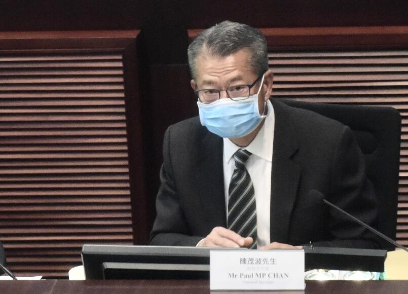 陳茂波：中概股排隊來港上市 若疫情受控明年經濟有望正增長