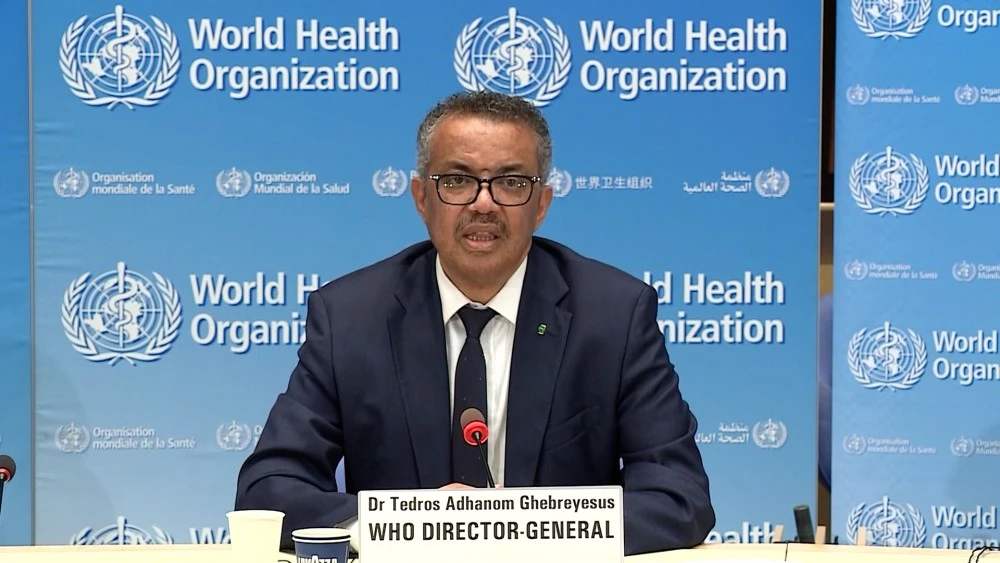 世衛組織：血清學研究表明全球大多數人仍易感染新冠病毒 