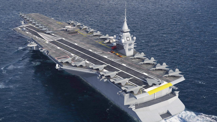 法國公布新航母細節 2038年取代戴高樂號