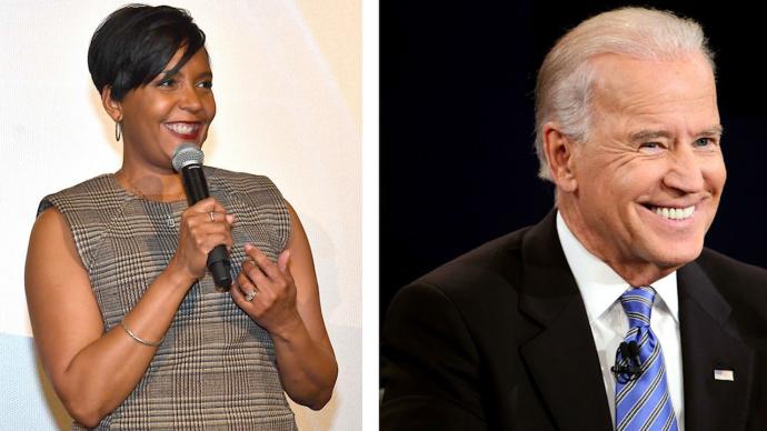 美媒：亞特蘭大市長拒絕拜登的內閣職位邀請