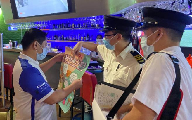 食環署就防疫規例加強巡查並嚴厲執法