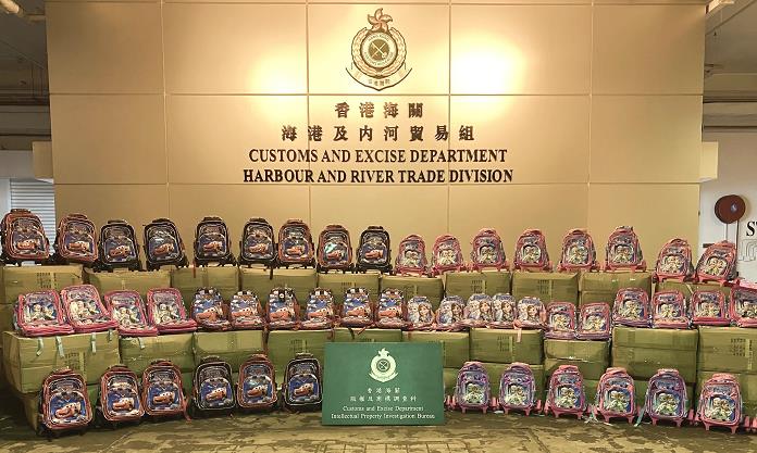 香港海關聯手內地及澳門海關 打擊跨境轉運冒牌貨物活動