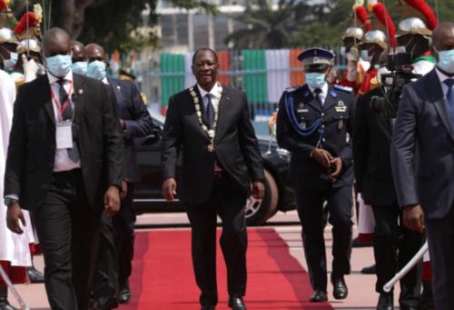 科特迪瓦總統瓦塔拉宣誓就職