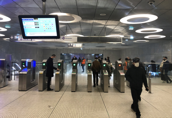 巴黎地鐵開通新線 全長5.8公里耗時7年