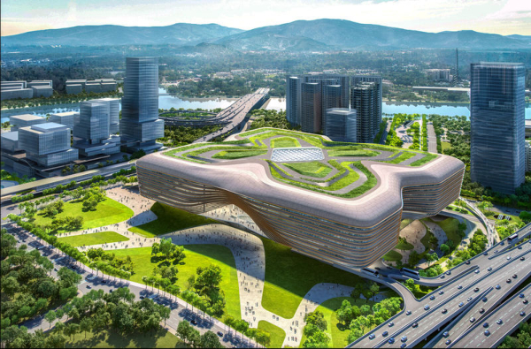 深圳皇崗口岸旅檢區拆除老樓 將建國際科創中心