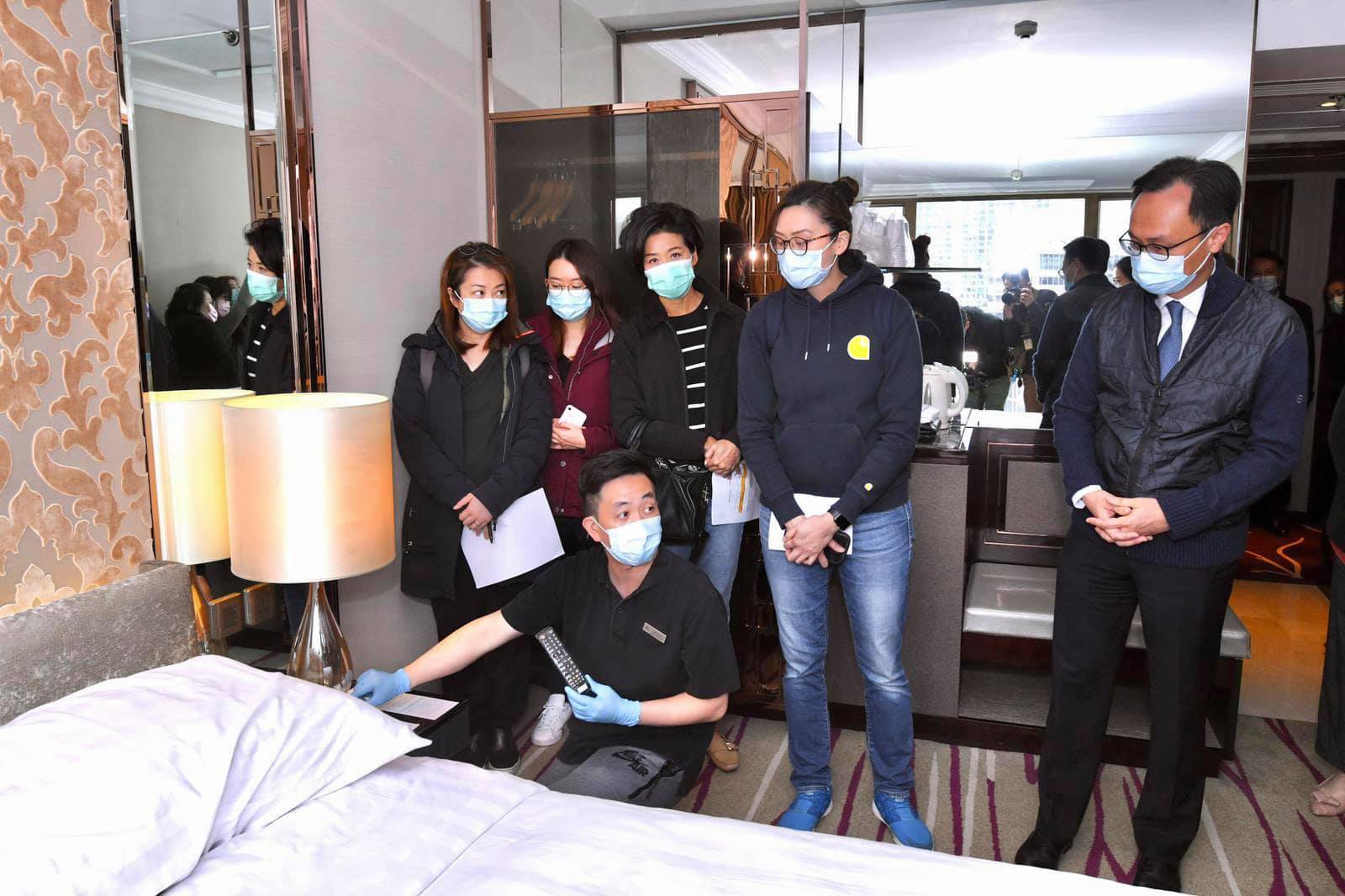 5間指定檢疫酒店明投入服務  聶德權到場視察