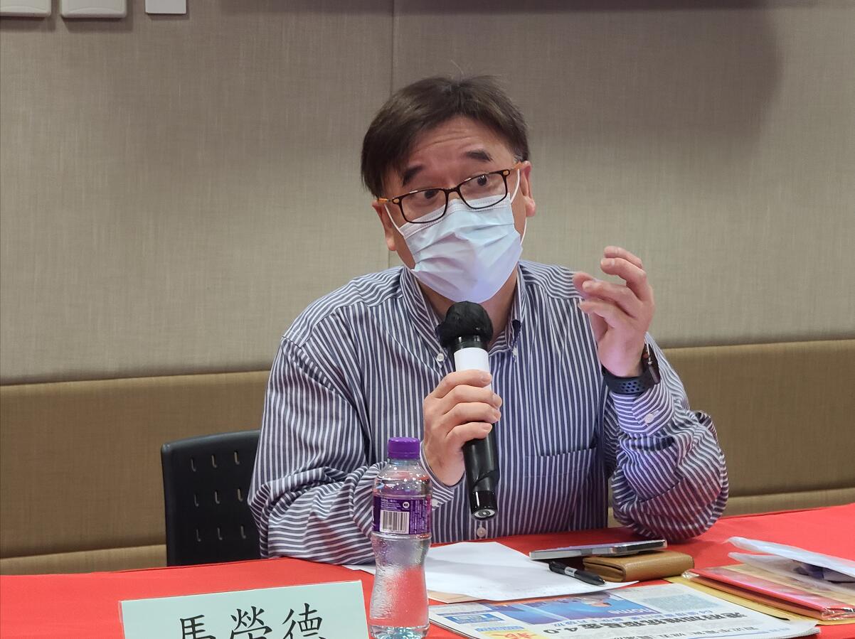 馬榮德：希望由政府牽頭實施「港區健康碼」