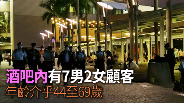 尖沙咀一酒吧涉違停業令 9人被票控