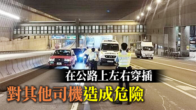 涉嫌危險駕駛及超速駕駛 29歲男子被捕