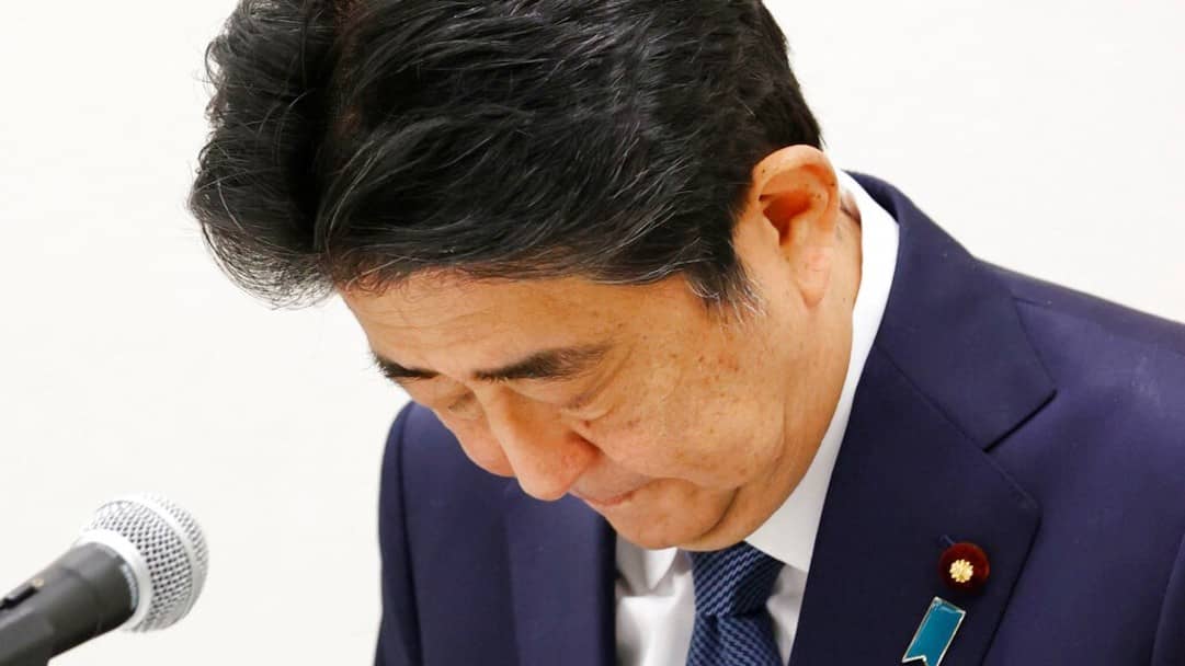 安倍下午到國會就賞櫻會風波解畫及道歉