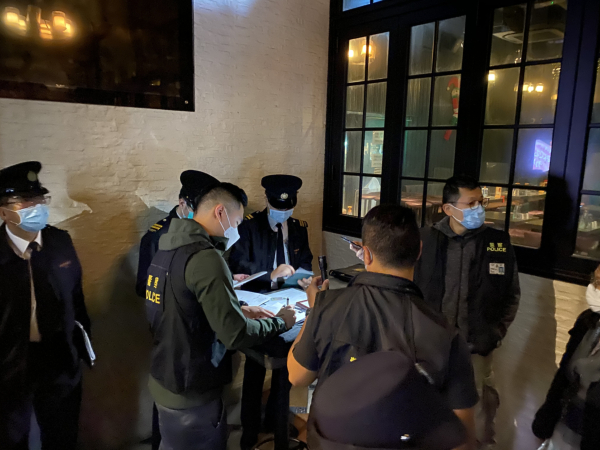 食環署及警方聖誕期間聯合巡查 檢控5名違例食肆負責人