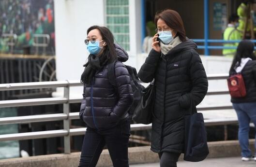 寒潮殺到 本港今早氣溫較昨日低4至5℃