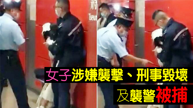 女子疑不滿被小童觸碰 打傷3人兼襲警