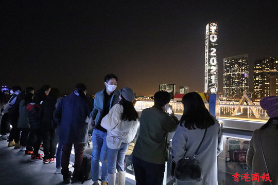 圖集 | 跨年夜的維港