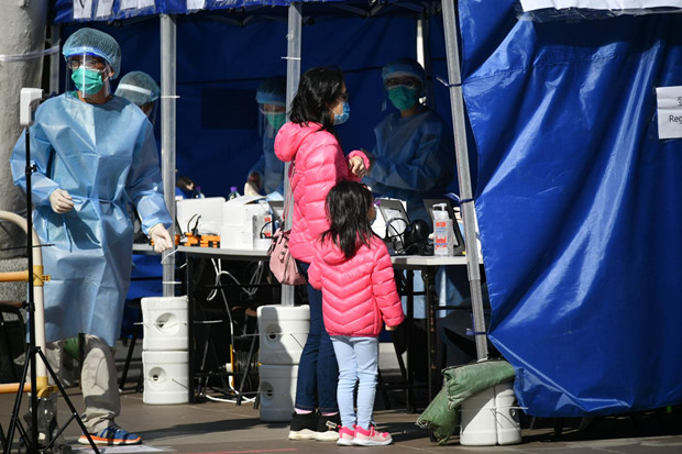 約三成市民首日已遵從強制檢測公告接受檢測