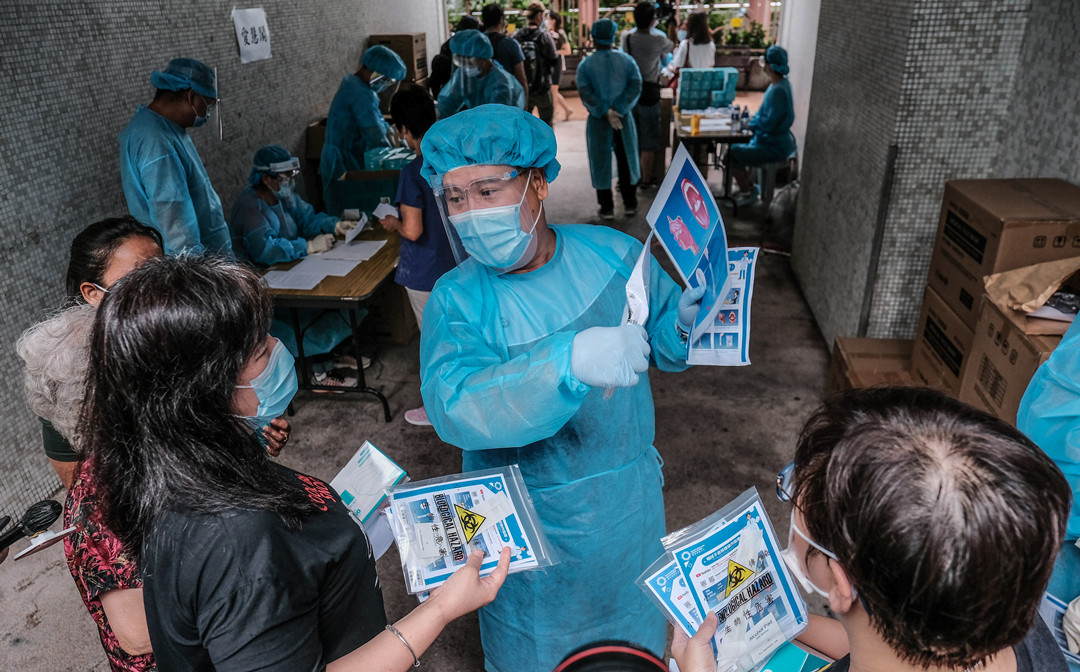  民政署：近六成須強檢市民已接受檢測