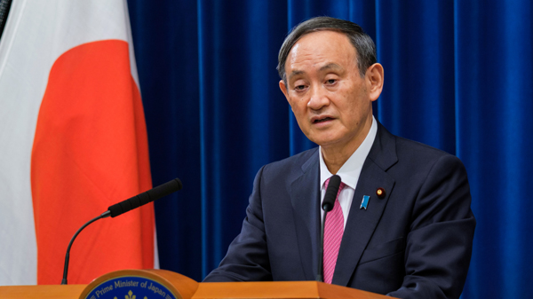 菅義偉：日本皇位繼承當下「應以男系為最優先」
