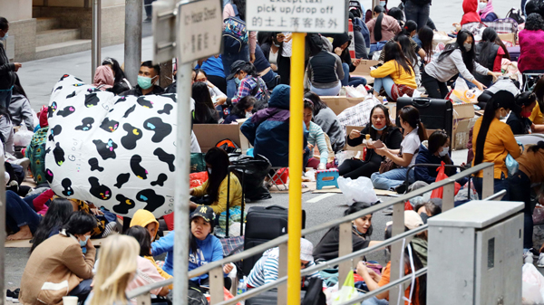 政府呼籲外傭及市民遵守防疫規例及措施