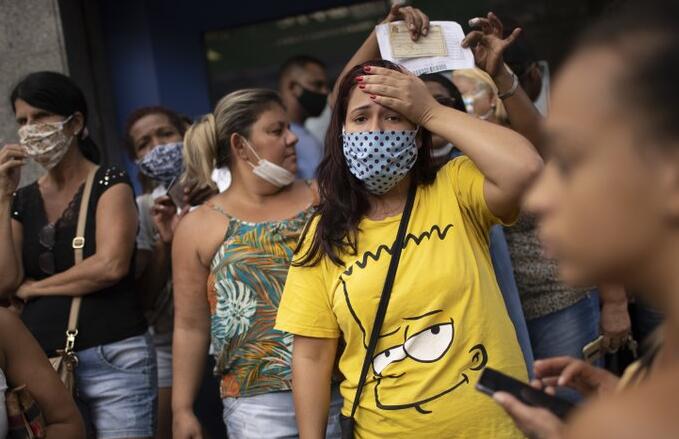 巴西首現2例變種新冠病毒感染病例 累計確診破773萬