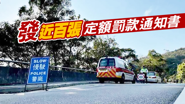 警方打擊非法駕車擅闖大嶼山禁區 拘捕1人