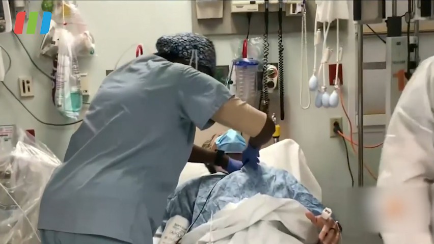 有片丨洛杉磯救護車拒載重症患者 醫院床位容量為零