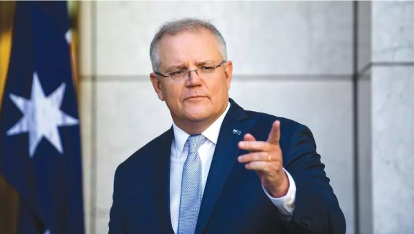 莫里森喊話澳大利亞人別去美國：華盛頓場面太痛心