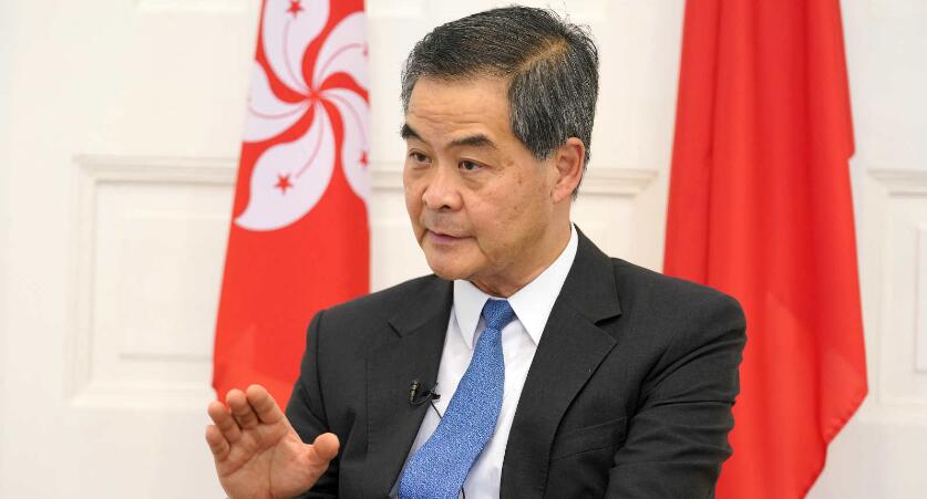 港媒「藏頭詩」疑暗罵國安法 梁振英批藏頭露尾可恥