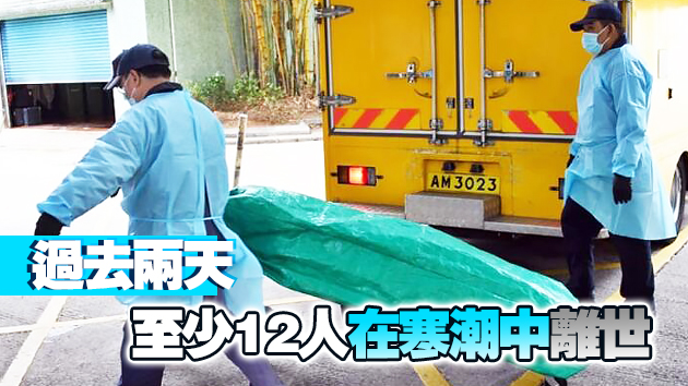 寒潮持續襲港 昨日7人疑低溫下猝死